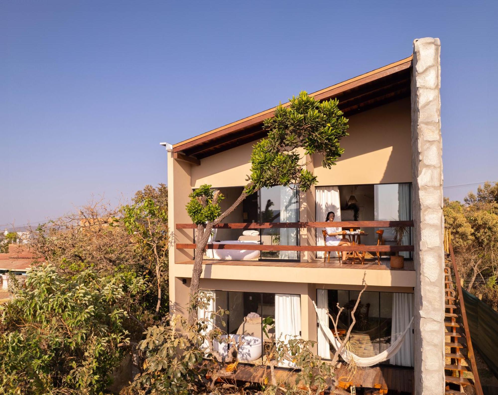 Lofts Lobo Guara Alto Paraíso de Goiás Exterior foto
